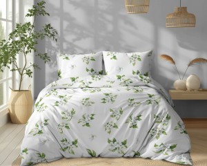 Pościel Bawełniana 160x200 + 2x70x80 Komplet 3cz 100% Bawełna