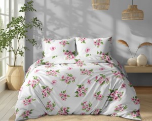 Pościel Bawełniana 160x200 + 2x70x80 Komplet 3cz 100% Bawełna