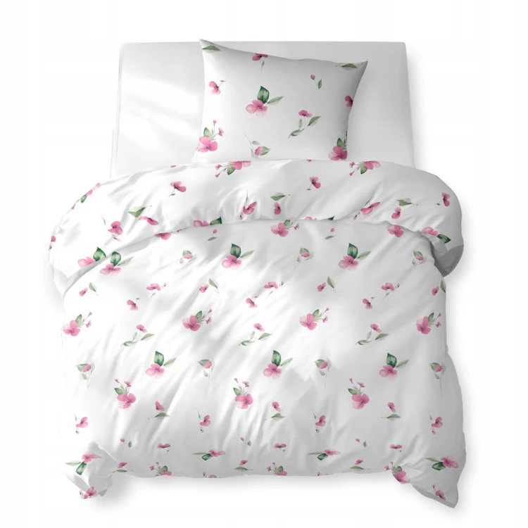 Pościel Bawełniana 160x200 + 2x70x80 Komplet 3cz 100% Bawełna